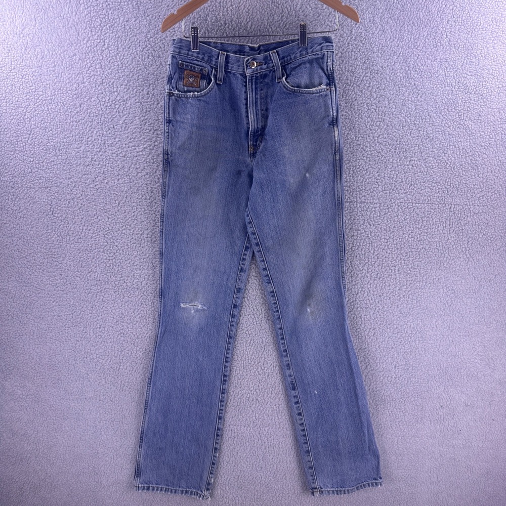 Cinch Rocky Mountain Mens Straight Leg Denim Jeans Blue 30x34 MB90532001